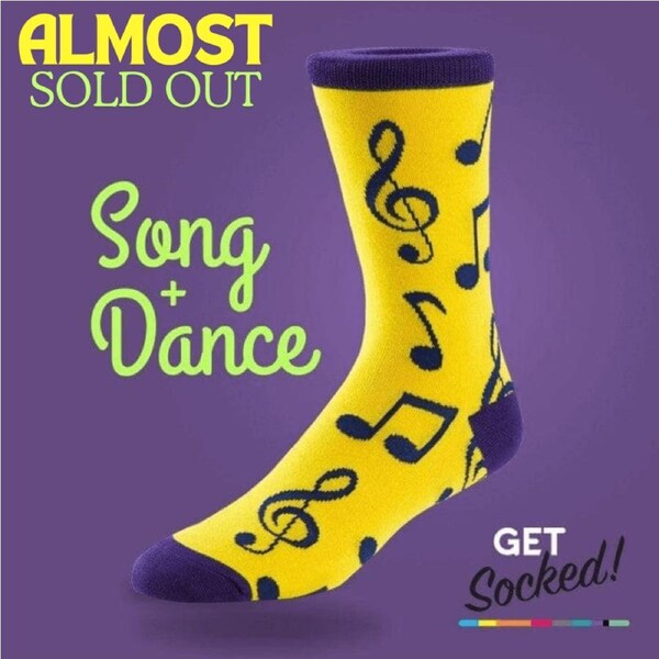 Song and Dance - Bamboo Socks