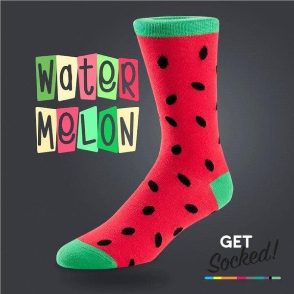 Watermelon - Bamboo Socks