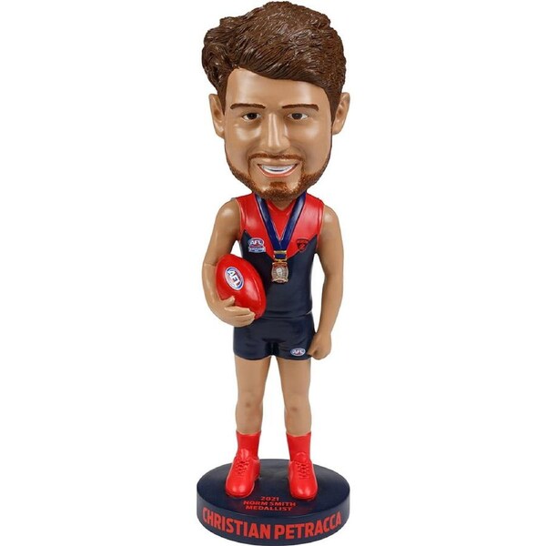 Melbourne Demons Christian Petracca LARGE AFL Bobblehead Collectible Bobble Head Statue