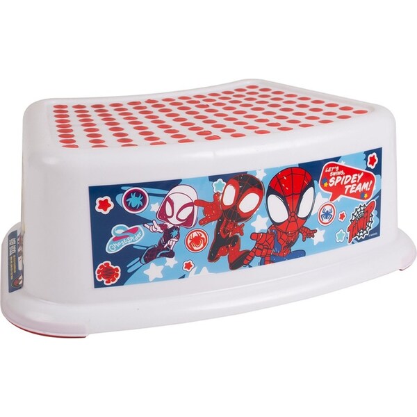 Spidey Amazing Friends 38cm Bathroom Step/Foot Stool Children/Toddler/Kid 2y+