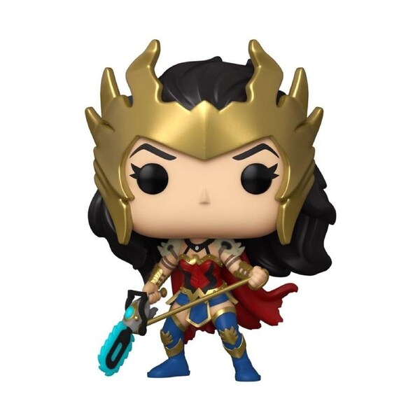Pop! Funko 10cm Vinyl Figurine Wonder Woman 80th Death Metal Collectable Toy 3y+
