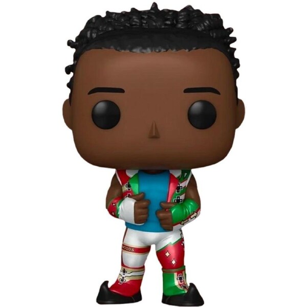 Pop! Vinyl Figurine WWE Xavier Woods Up Up Down Down MT RS Collectable Toy 3y+