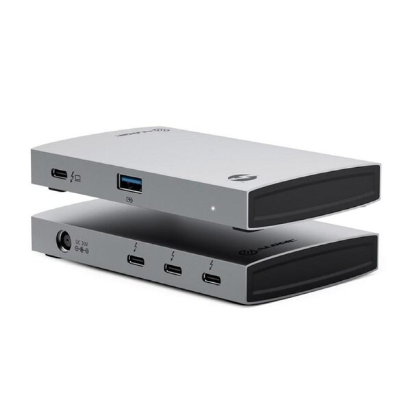 Alogic Thunderbolt 4 BLAZE Compact Hub Triple Thunderbolt/USB-C Outputs [TB4H3TB]