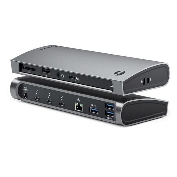Alogic Thunderbolt 4 BLAZE Docking Station Triple Thunderbolt/USB-C Outputs [TB4D3TB]