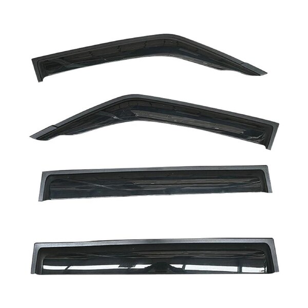 Luxury Weathershields, Weather Shields for Mitsubishi Pajero 00-20 Window Visors