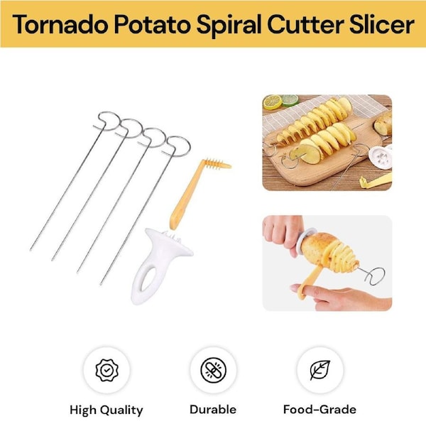 Tornado Potato Spiral Cutter Slicer