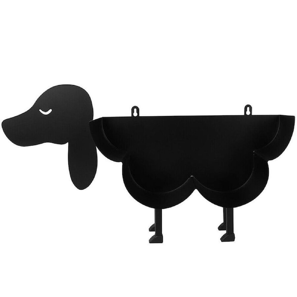 Dog Design Toilet Roll Paper Holder Stand Bathroom Decor
