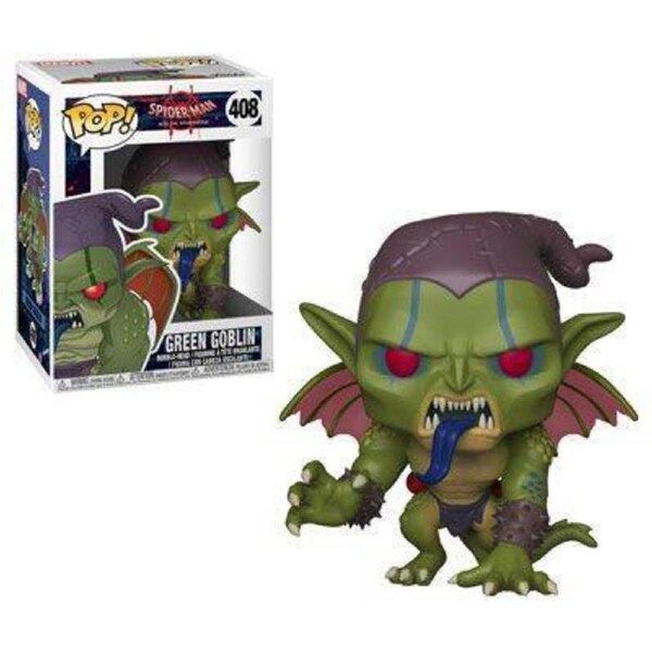 Pop! Funko Figurine Spider-Man ItSV Green Goblin #408 Collectable Vinyl Toy 3y+