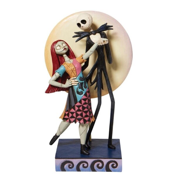 Disney Traditions by Jim Shore - Jack Sally Moonlight Dance - Nightmare Before Christmas Figurine 23cm