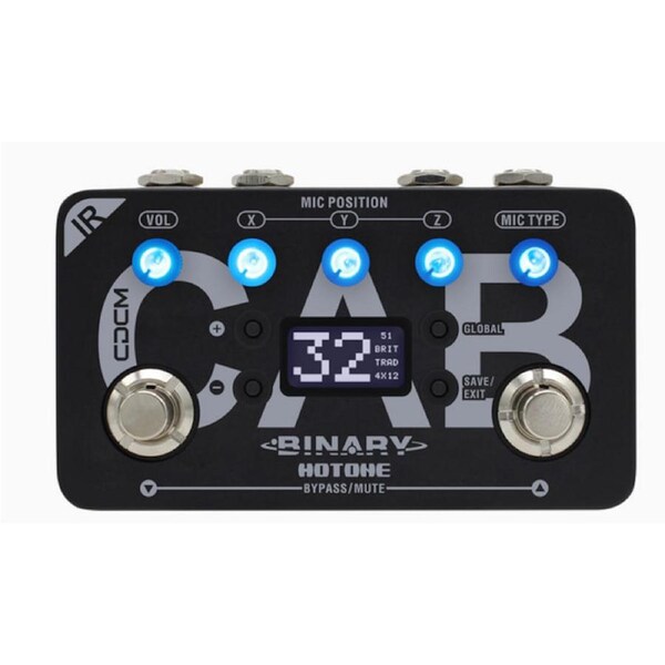 Hotone Binary Cab Simulator Effect Pedal