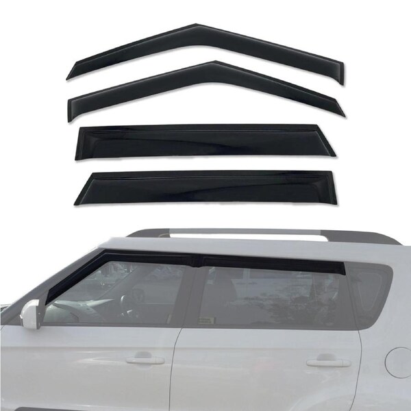 Weather Shields for KIA Soul AM Series 2009-2013