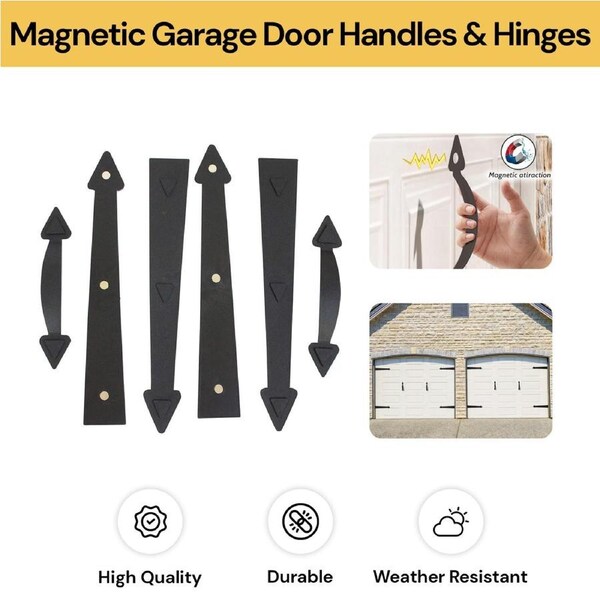 Magnetic Garage Door Handles & Hinges