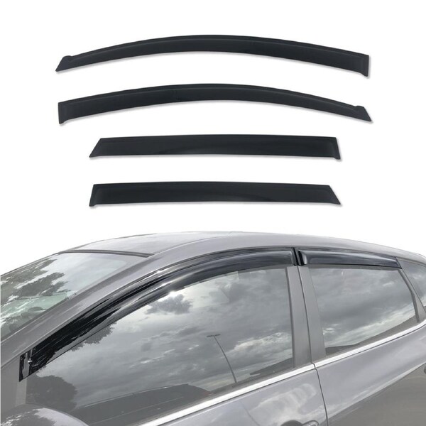 Weather Shields for Nissan Pulsar C12 Hatch 2013-2016