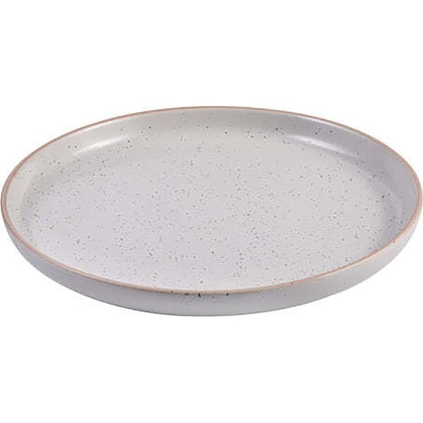 Ladelle Nestle Round 32cm Platter/Plate Stoneware Food Server/Serveware Grey