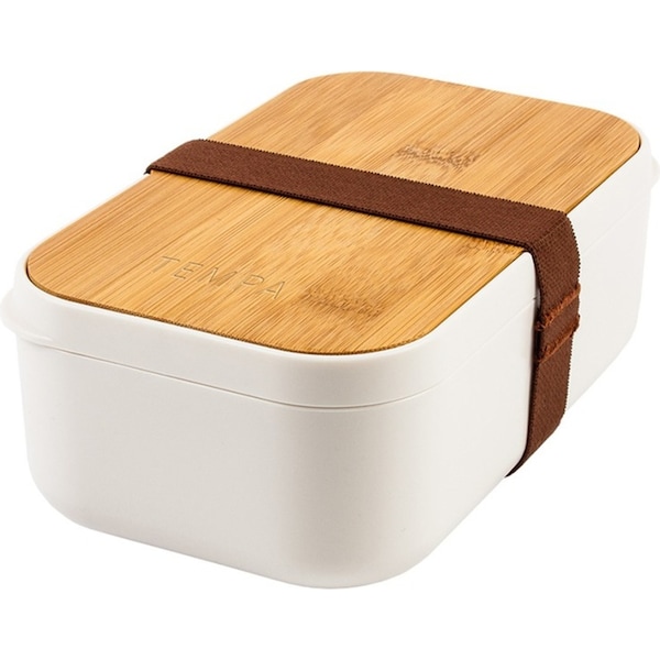 Tempa Bento Airtight/Leakproof Lunch Prep Food Storage Box w/Spoon/Fork/Knife WT
