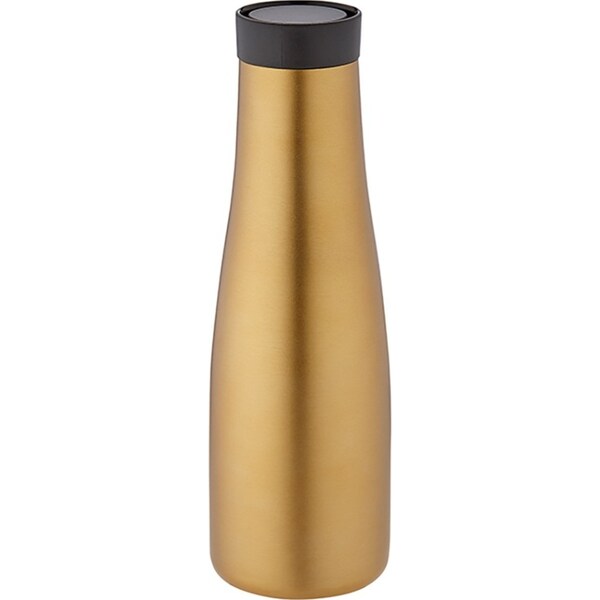 Tempa Sawyer Brushed 500ml Insulated Stainless Steel Drink/Water Bottle Gold