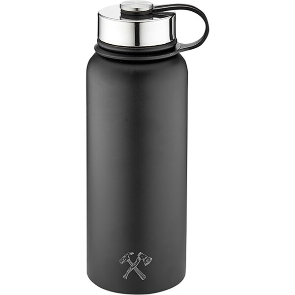 Tempa Atticus 800ml Tools Stainless Steel Double Wall Water Drink Bottle XL BLK