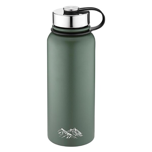 Tempa Atticus 800ml Mountain Stainless Steel Double Wall Water Drink Bottle GRN