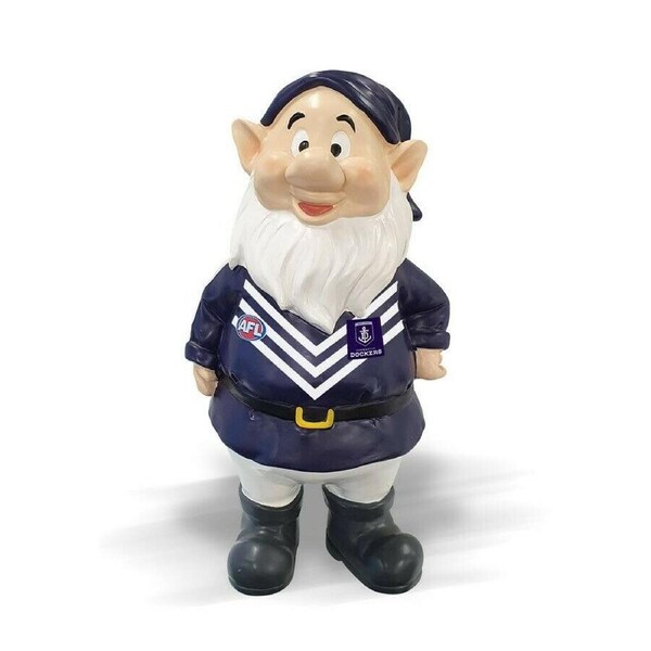 AFL Mini Garden Gnome - Fremantle Dockers - Polyresin - 18cm