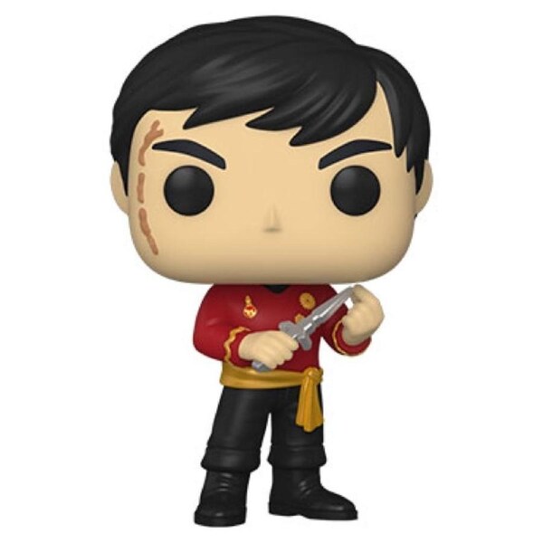 Pop! Funko 10cm Figurine Star Trek TOS Mirror Sulu Collectable Vinyl Toy 3y+