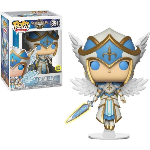 Pop! Funko 10cm Figurine Summoners War Camilla #391 Collectable Vinyl Toy 3y+