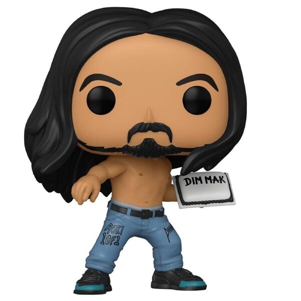 Pop! Funko 10cm Figurine Steve Aoki Steve Aoki w/Cake Collectable Vinyl Toy 3y+