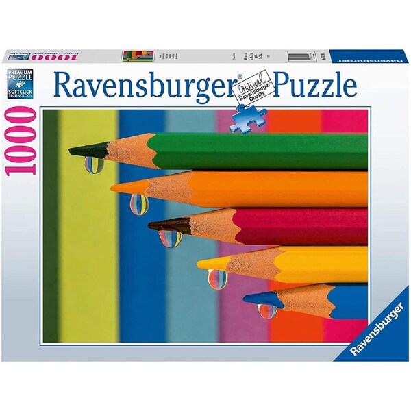 Ravensburger - Coloured Pencils Puzzle 1000 Piece