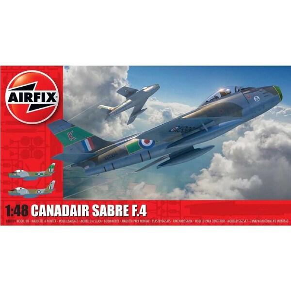 Airfix 1/48 Canadair Sabre F.4 Plastic Model Kit