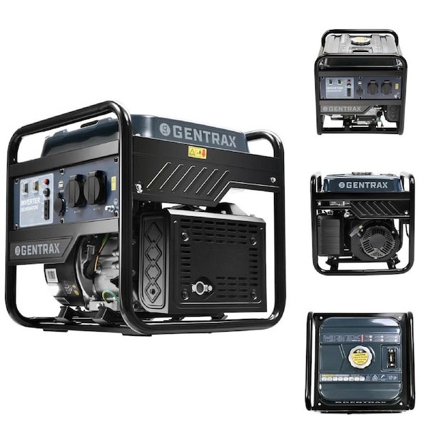 GENTRAX G3500 Inverter Generator 3500W Max Open Frame Pure Sine Wave Camping RV Caravan