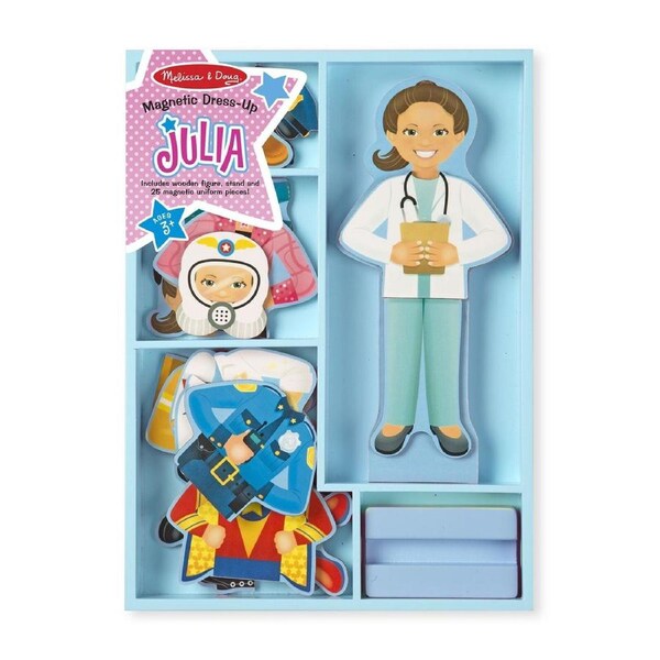 Melissa & Doug Julia Magnetic Dress-Up