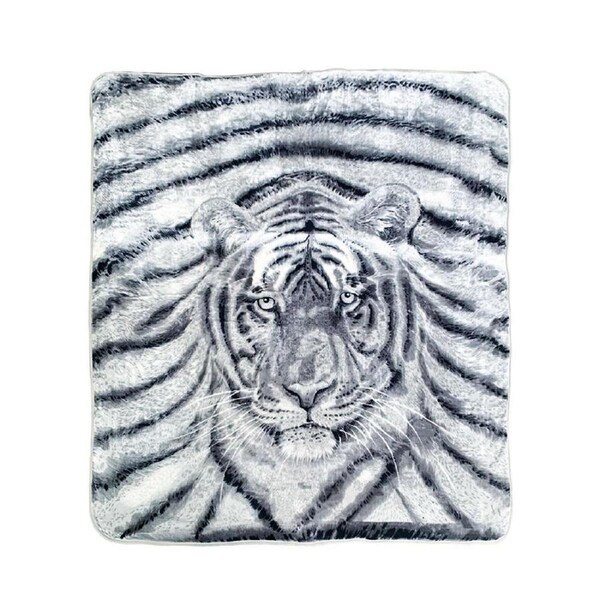 J.Elliot Home 350gsm Tiger Photo Mink Blanket 220 x 240 cm