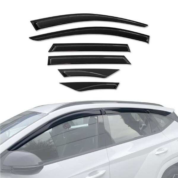 Luxury Weather Shields for Hyundai Tucson 2021-Onwards
