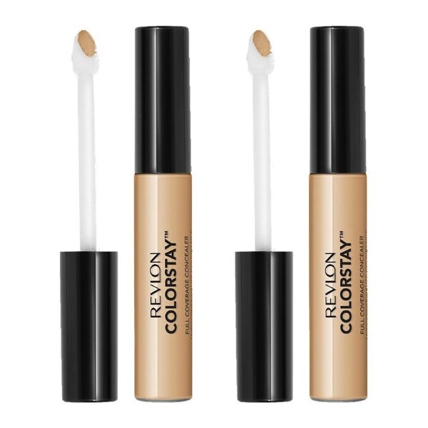 Revlon ColorStay Full Coverage Concealer 6.2ml 028 OAT - 2 pack