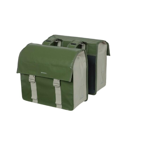 Basil Urban Load Double Pannier Bag 48-53L Green - Green