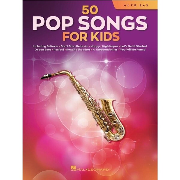 50 Pop Songs For Kids For Alto Sax