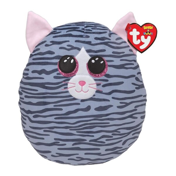 Beanie Boos Squish-a-Boo - Kiki the Grey Cat 10inch