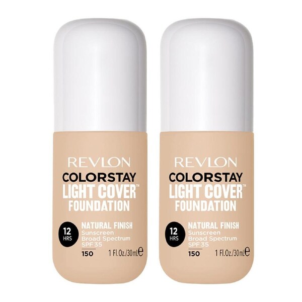 Revlon ColorStay Light Cover Foundation 30ml 150 BUFF - 2 pack