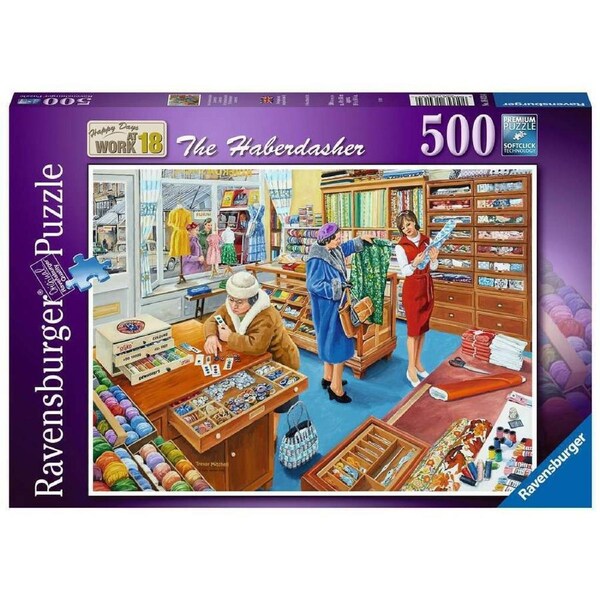 Ravensburger - The Haberdasher Puzzle 500 Piece