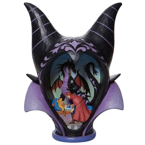 Disney Traditions by Jim Shore - Maleficent Kiss Scene Sleeping Beauty Figurine 26.7cm