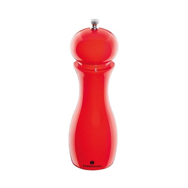 Zassenhaus Pepper Mill Dusseldorf 19cm Red Plastics