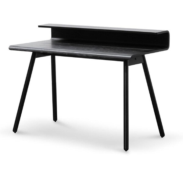 Belinda Wooden Home Office Desk - Full Black