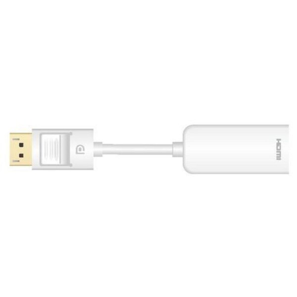 8ware DisplayPort DP to HDMI Male to Female Converter Adapter Cable Plug White