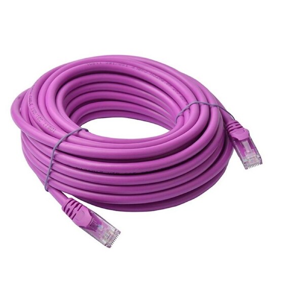 8Ware 10m Cat6a UTP Snagless Ethernet Cable LAN RJ45 Network Connector Purple