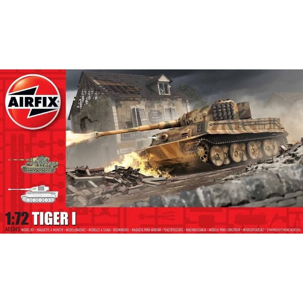Airfix 1/72 Tiger 1 Plastic Model Kit