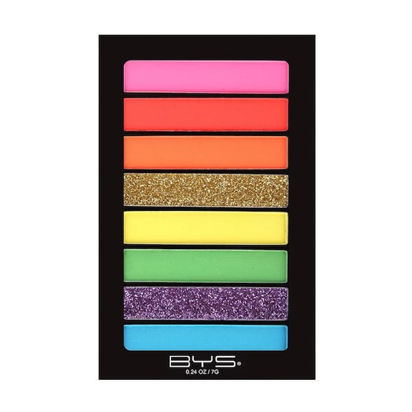 BYS 7g Eyeshadow Palette Makeup/Cosmetics/Beauty Let's Party 8 Shades Cosmetic