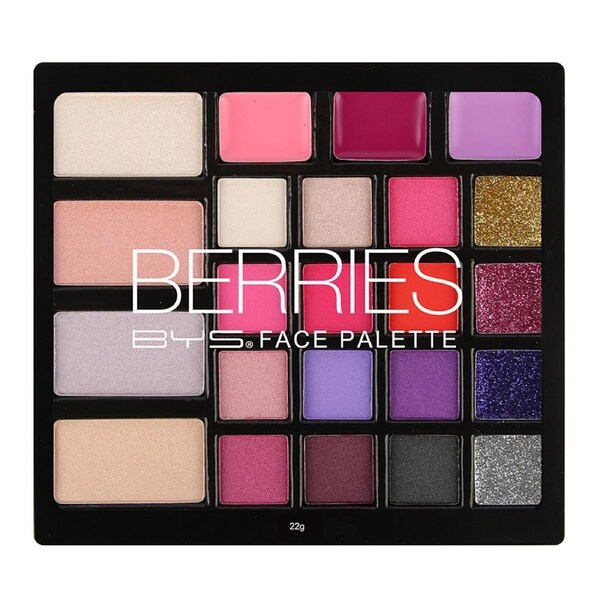 BYS Berries 22g Face Palette Cosmetic Beauty Eye Makeup Matte/Shimmer 23 Shades
