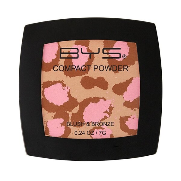 BYS Blush/Bronze Wild Thing Glow Cosmetic Beauty Face Makeup Compact Powder 7g