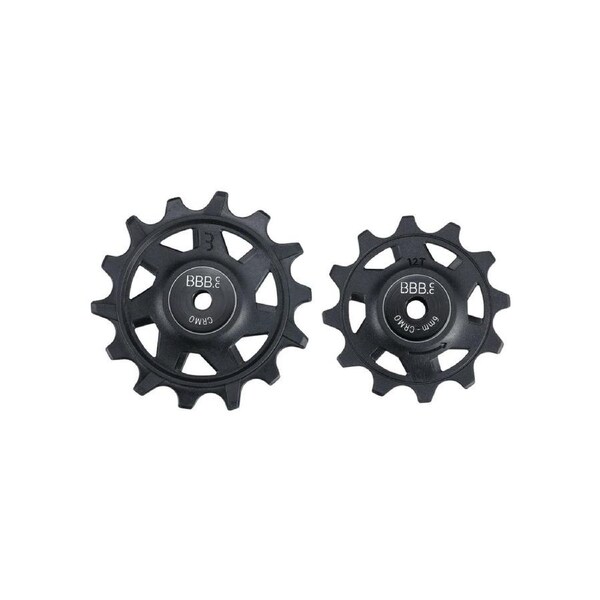 BBB Cycling RollerBoys Derailleur Pulleys 12T - 14T - Black Size 12t