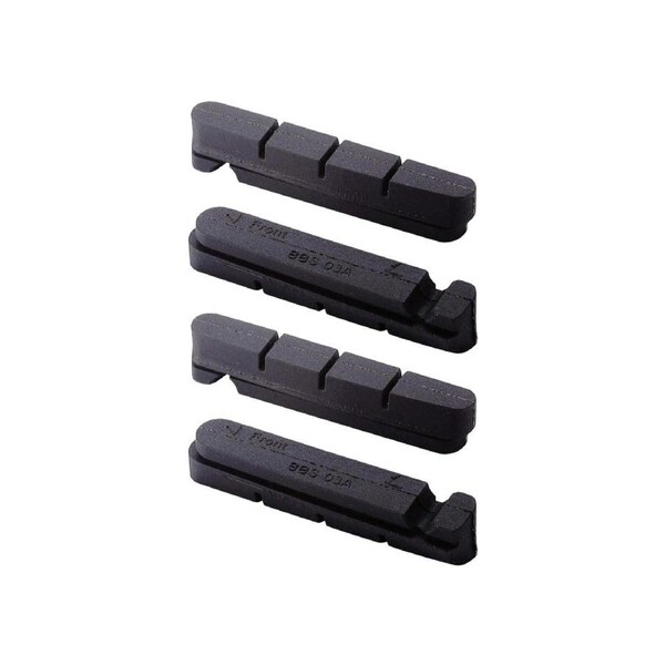 BBB Cycling Road Brake Shoe Insert (1 Pair) - Size Rubber