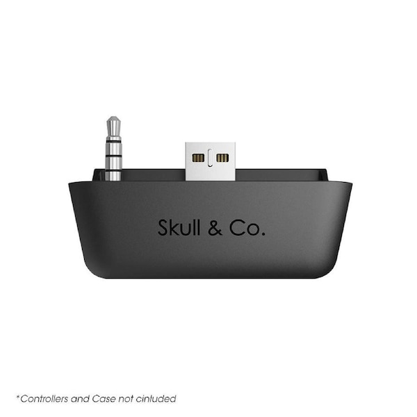 Savage Raven by Skull & Co. AudioBox: Bluetooth 5.0 Audio Adapter for Xbox (XB1/XSX/XSS/Elite) Controllers - Black